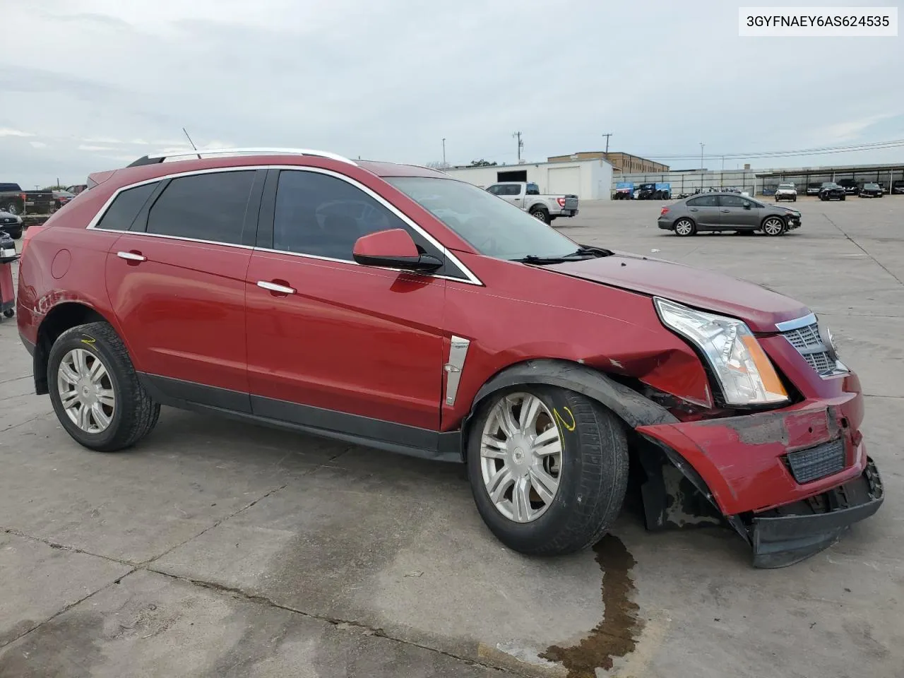 3GYFNAEY6AS624535 2010 Cadillac Srx Luxury Collection