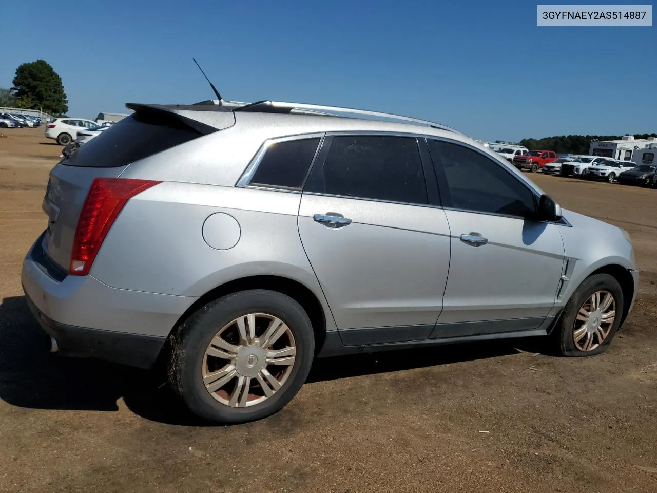 2010 Cadillac Srx Luxury Collection VIN: 3GYFNAEY2AS514887 Lot: 74307344