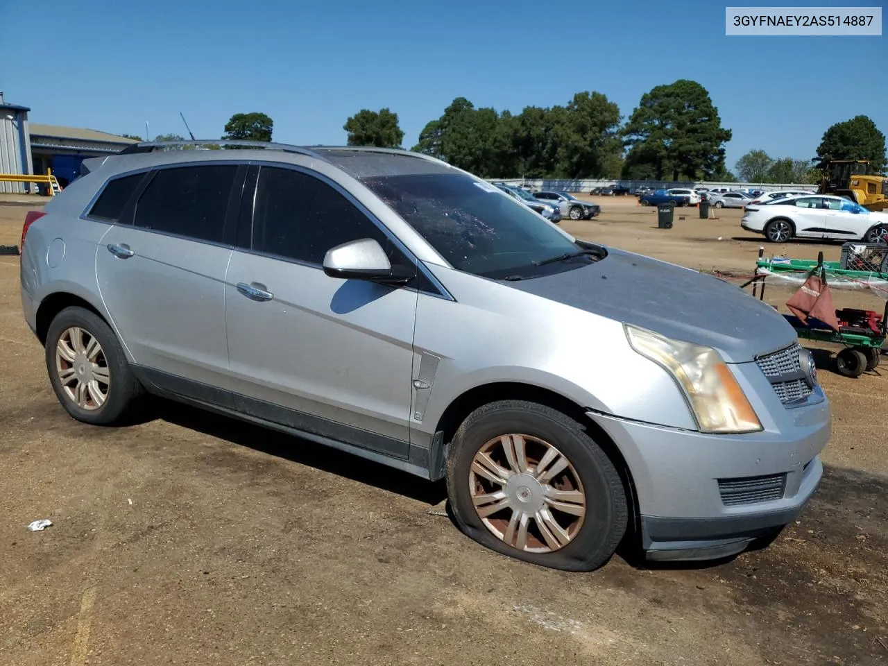 2010 Cadillac Srx Luxury Collection VIN: 3GYFNAEY2AS514887 Lot: 74307344