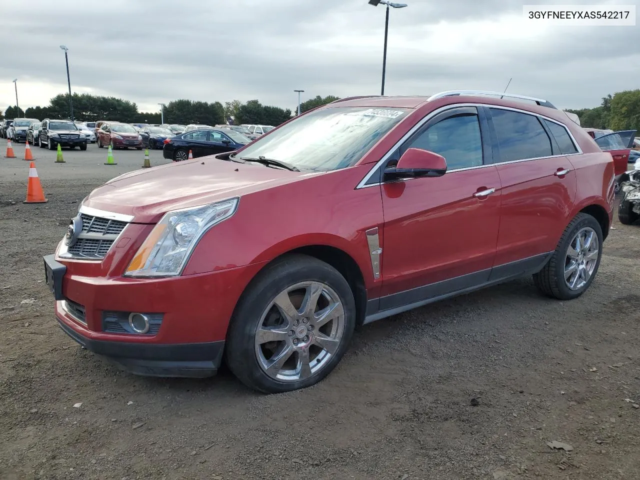 2010 Cadillac Srx Performance Collection VIN: 3GYFNEEYXAS542217 Lot: 74536694