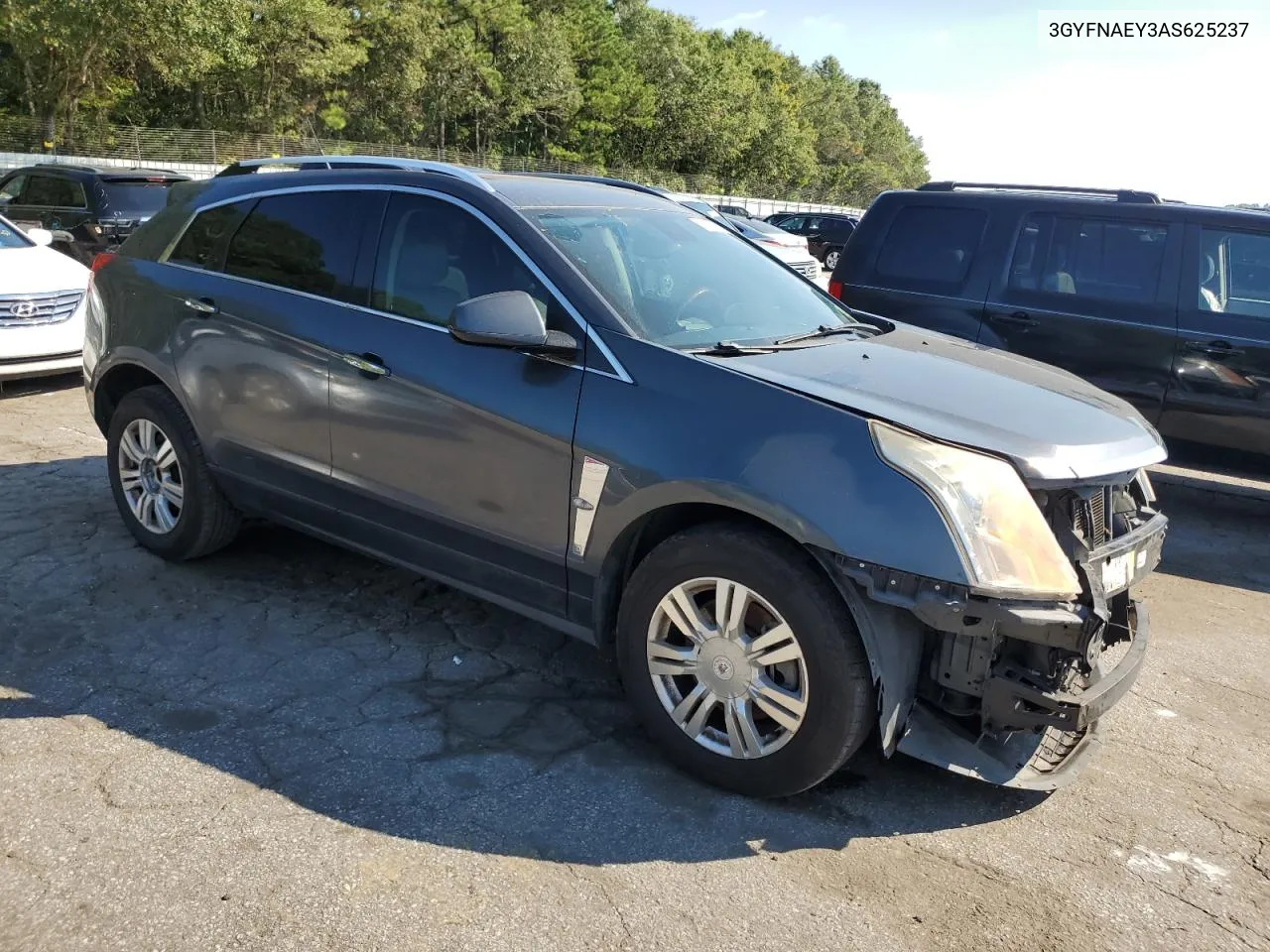 2010 Cadillac Srx Luxury Collection VIN: 3GYFNAEY3AS625237 Lot: 74798034