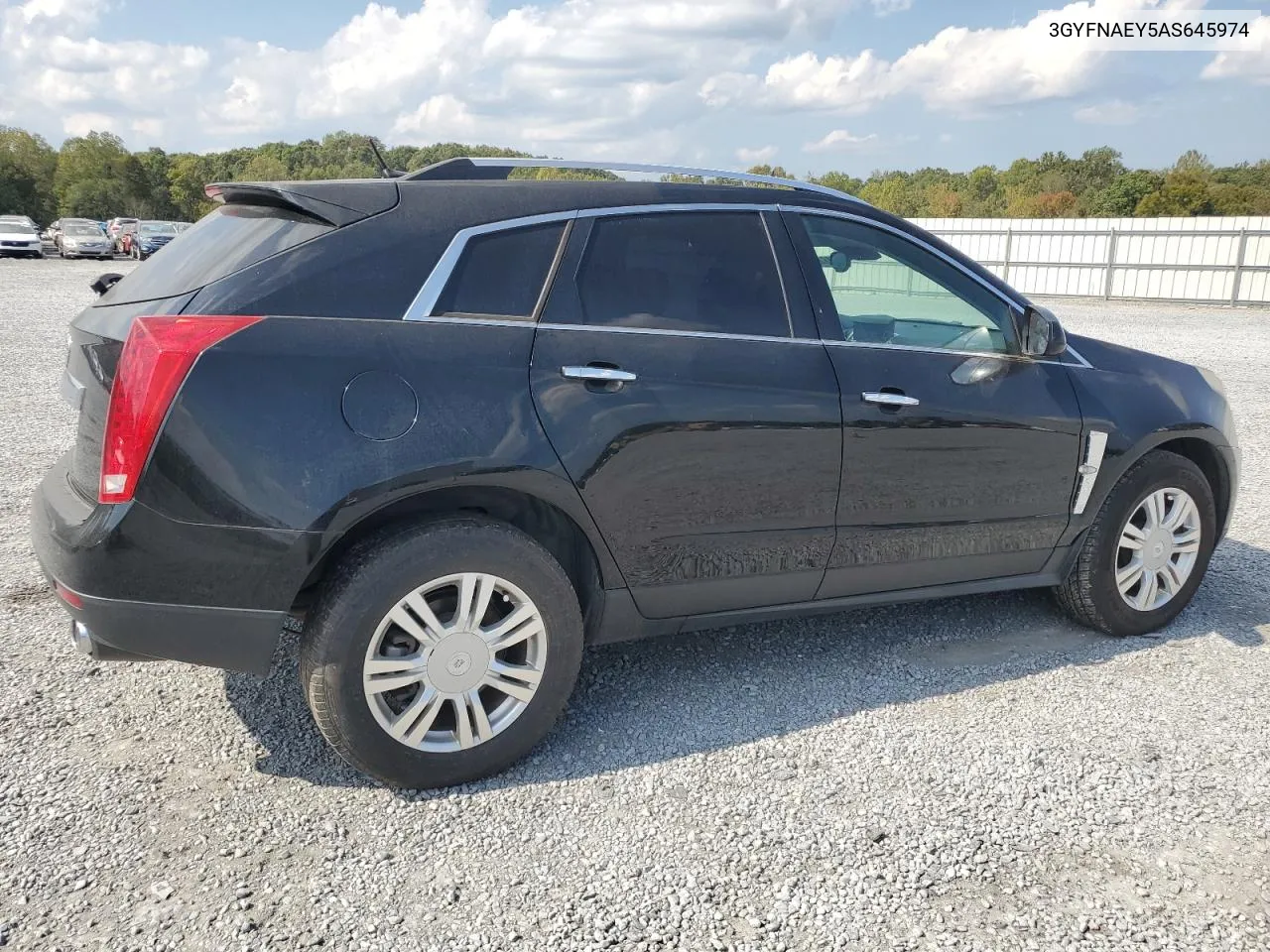 2010 Cadillac Srx Luxury Collection VIN: 3GYFNAEY5AS645974 Lot: 74845244