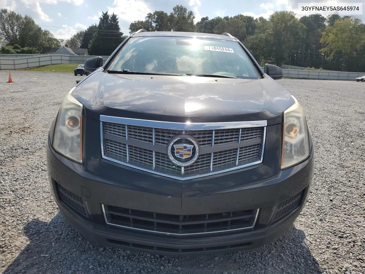 2010 Cadillac Srx Luxury Collection VIN: 3GYFNAEY5AS645974 Lot: 74845244