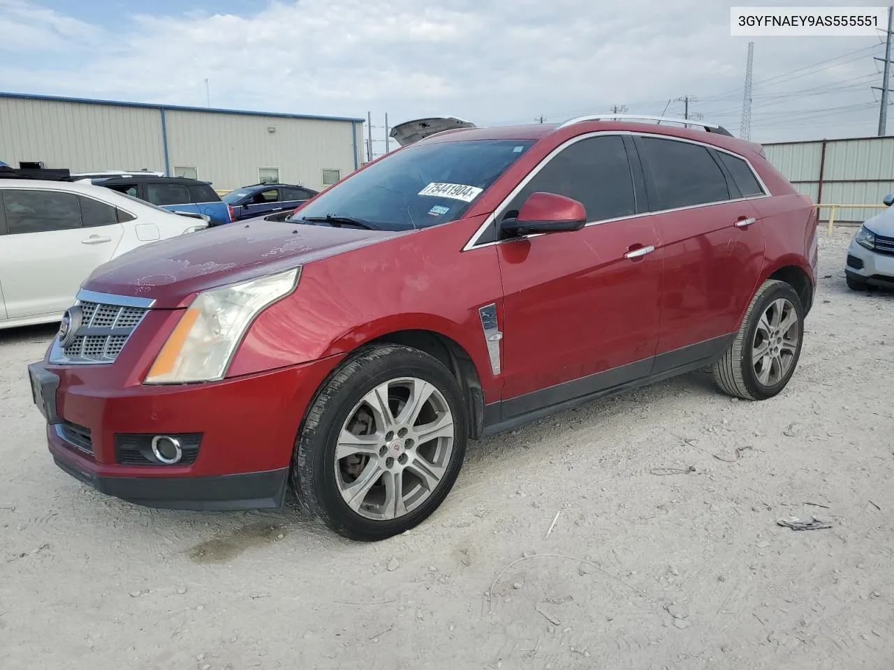 2010 Cadillac Srx Luxury Collection VIN: 3GYFNAEY9AS555551 Lot: 75441904