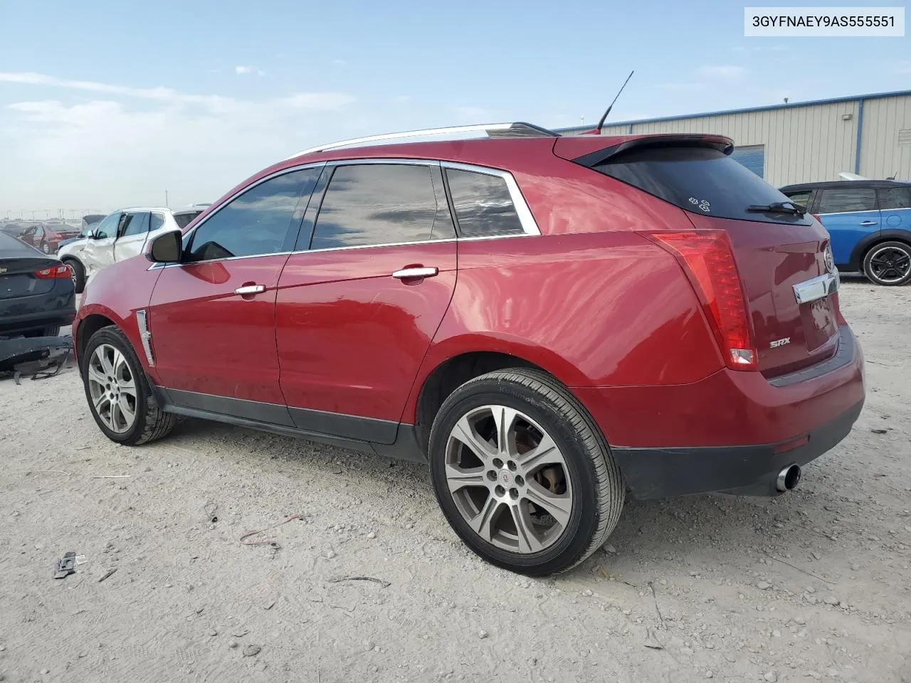 2010 Cadillac Srx Luxury Collection VIN: 3GYFNAEY9AS555551 Lot: 75441904