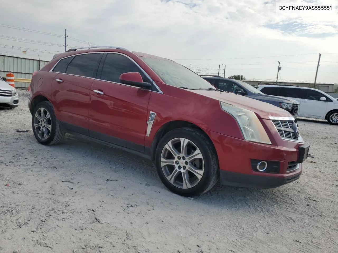 2010 Cadillac Srx Luxury Collection VIN: 3GYFNAEY9AS555551 Lot: 75441904