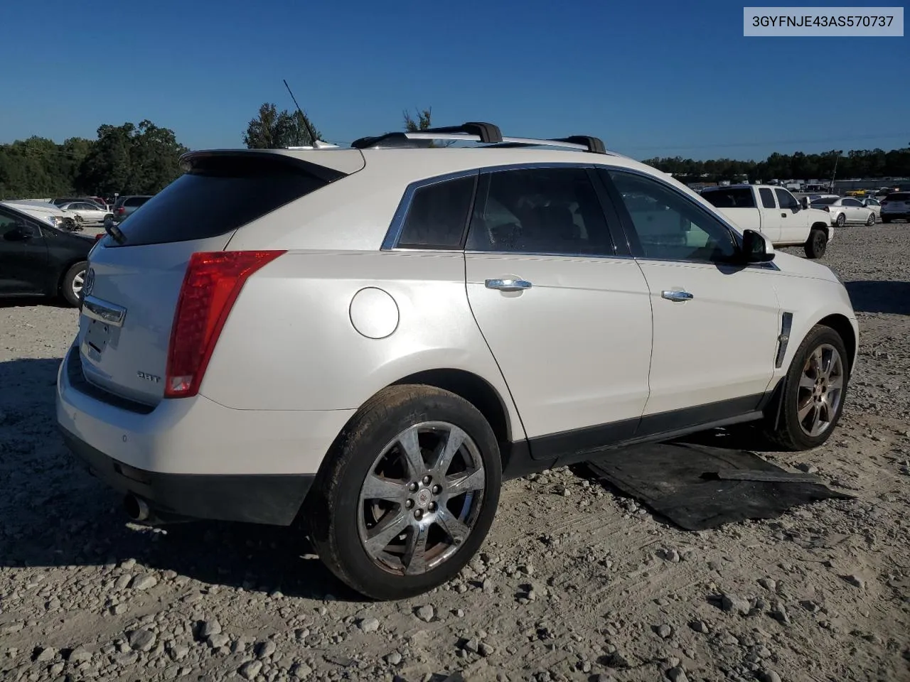 2010 Cadillac Srx Performance Collection VIN: 3GYFNJE43AS570737 Lot: 75838384