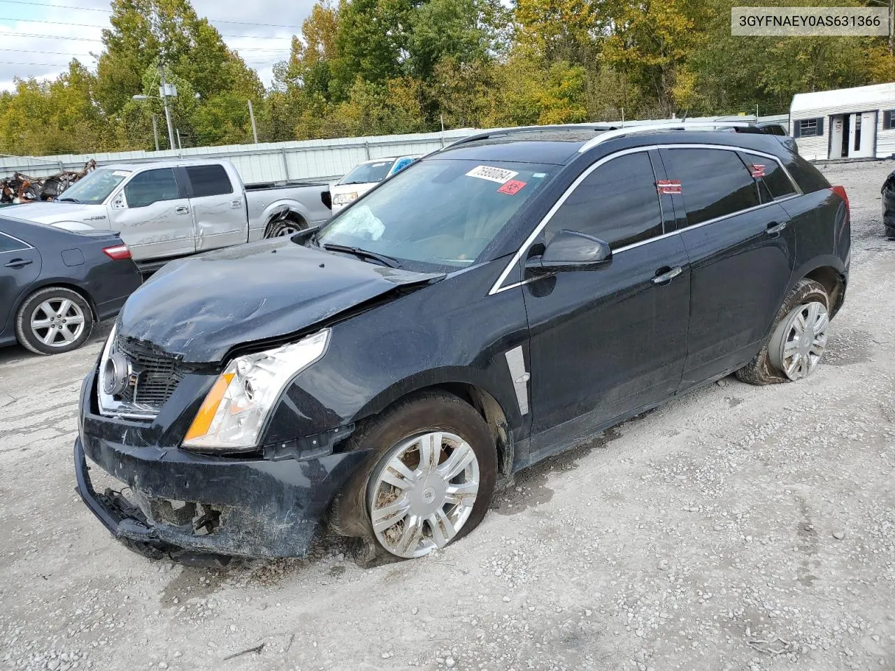 2010 Cadillac Srx Luxury Collection VIN: 3GYFNAEY0AS631366 Lot: 75990064