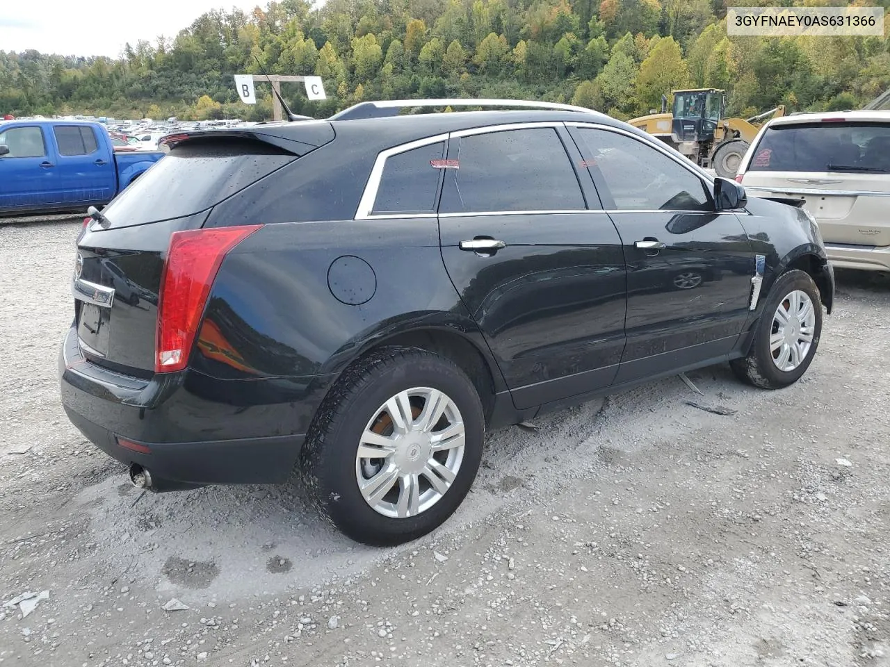 2010 Cadillac Srx Luxury Collection VIN: 3GYFNAEY0AS631366 Lot: 75990064