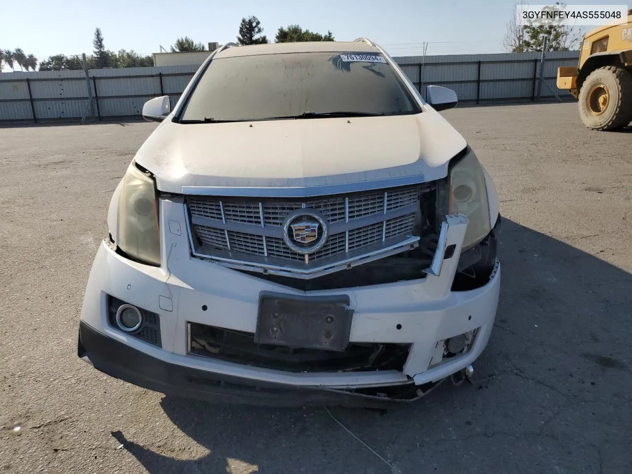 2010 Cadillac Srx Premium Collection VIN: 3GYFNFEY4AS555048 Lot: 76130094