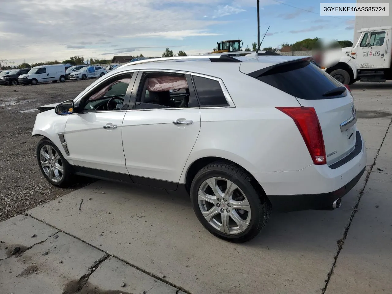 2010 Cadillac Srx Premium Collection VIN: 3GYFNKE46AS585724 Lot: 76935904