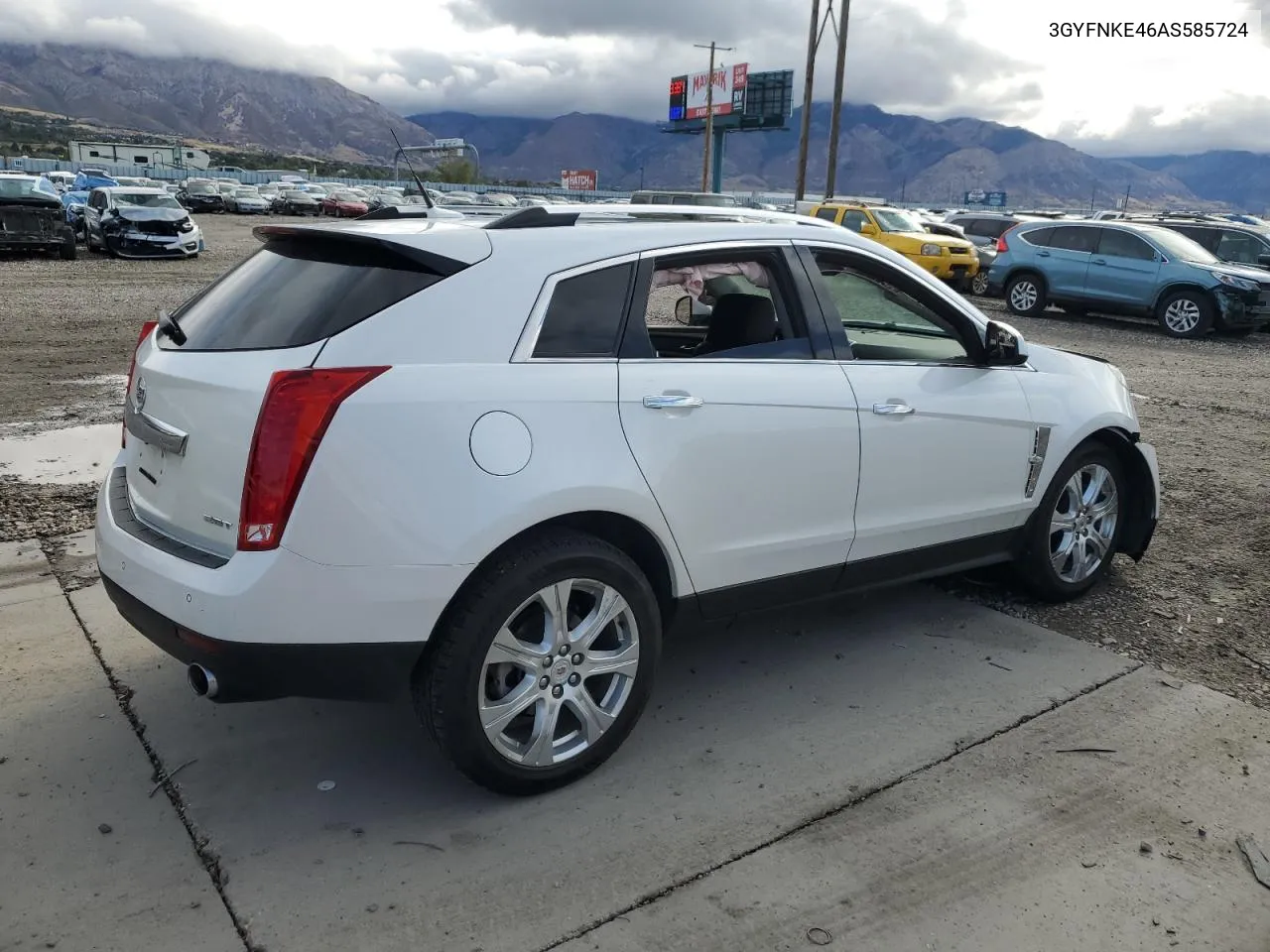 2010 Cadillac Srx Premium Collection VIN: 3GYFNKE46AS585724 Lot: 76935904