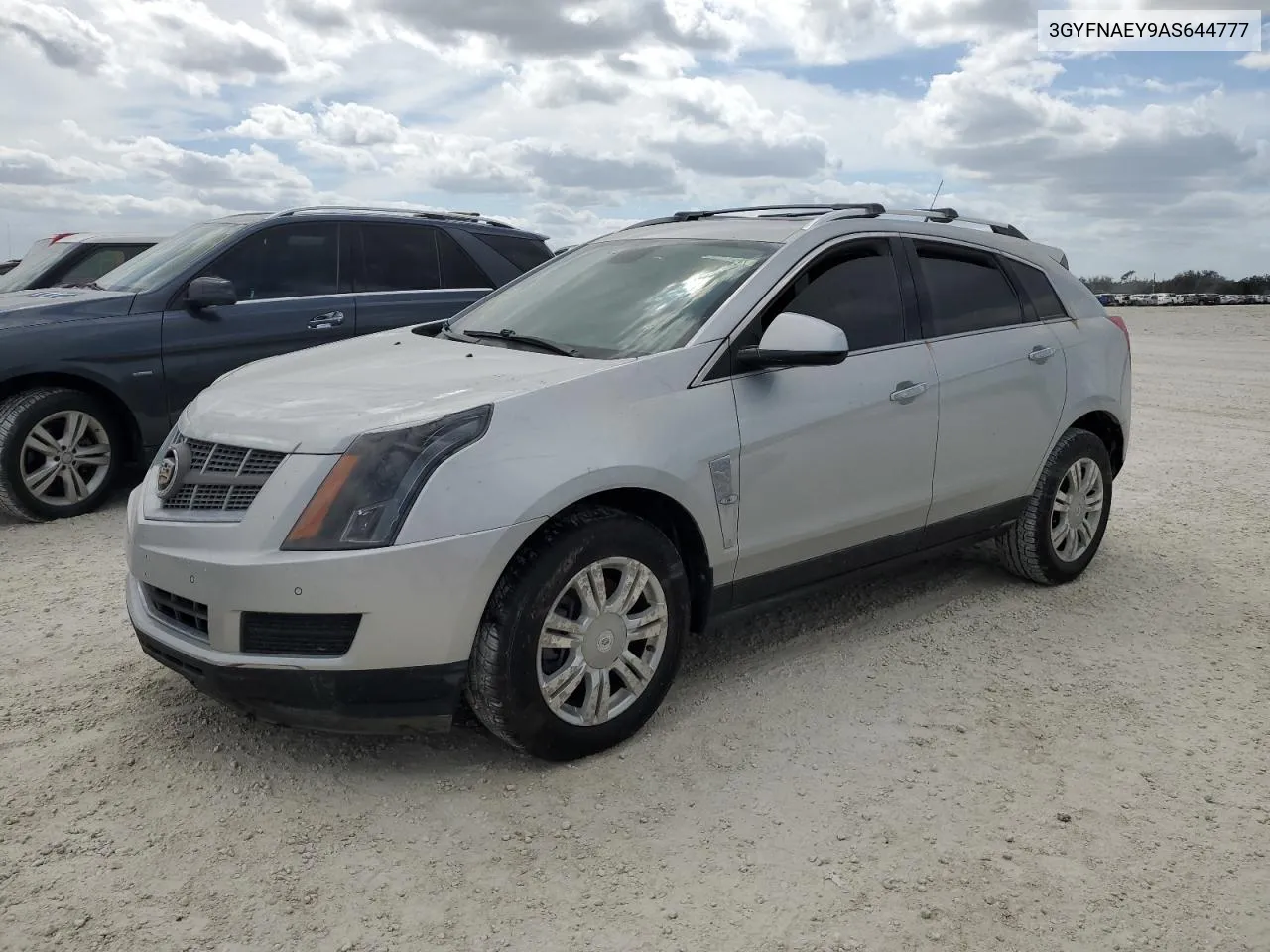 2010 Cadillac Srx Luxury Collection VIN: 3GYFNAEY9AS644777 Lot: 76979734