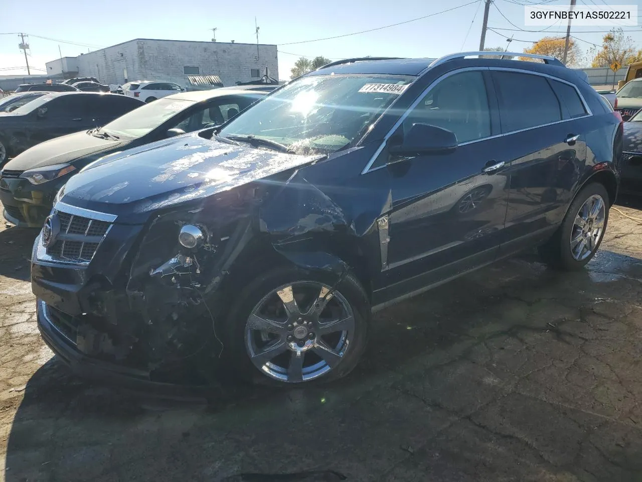 2010 Cadillac Srx Performance Collection VIN: 3GYFNBEY1AS502221 Lot: 77314984