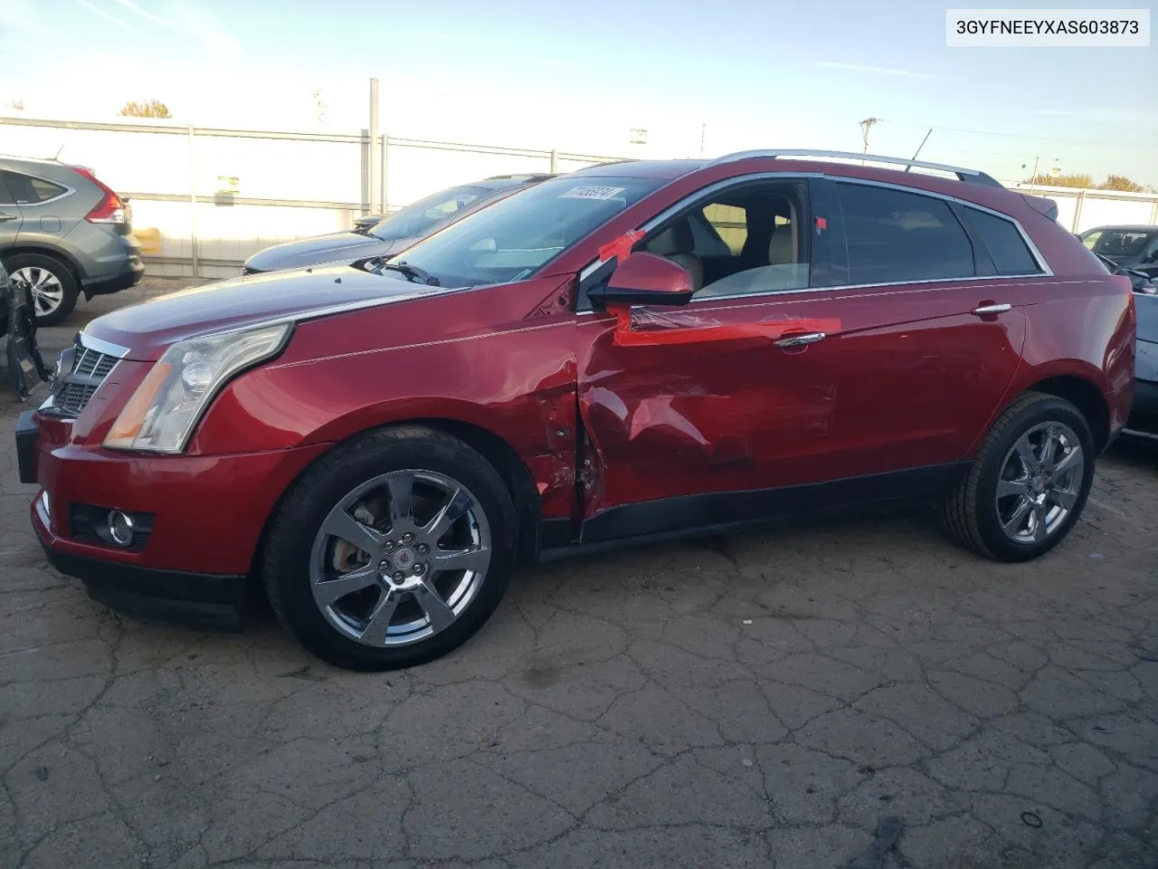 2010 Cadillac Srx Performance Collection VIN: 3GYFNEEYXAS603873 Lot: 77455974