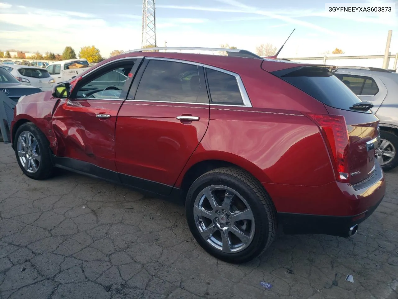 2010 Cadillac Srx Performance Collection VIN: 3GYFNEEYXAS603873 Lot: 77455974