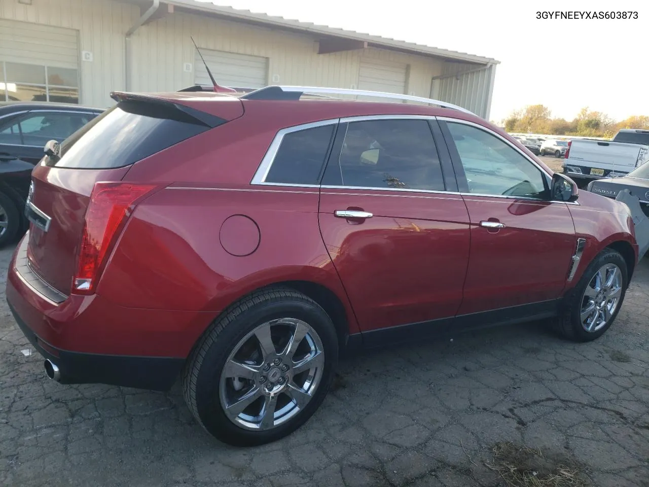 2010 Cadillac Srx Performance Collection VIN: 3GYFNEEYXAS603873 Lot: 77455974