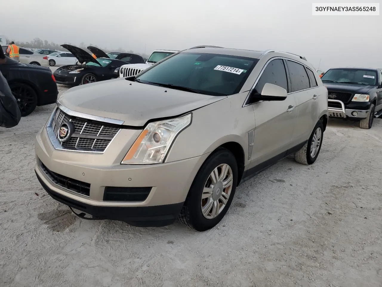 2010 Cadillac Srx Luxury Collection VIN: 3GYFNAEY3AS565248 Lot: 77517214