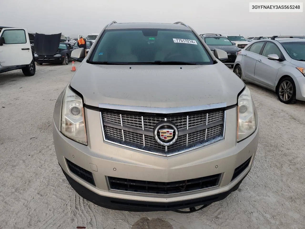 2010 Cadillac Srx Luxury Collection VIN: 3GYFNAEY3AS565248 Lot: 77517214