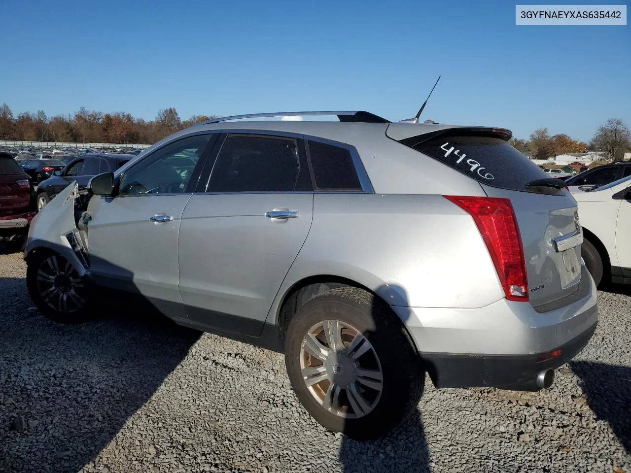 2010 Cadillac Srx Luxury Collection VIN: 3GYFNAEYXAS635442 Lot: 78853824