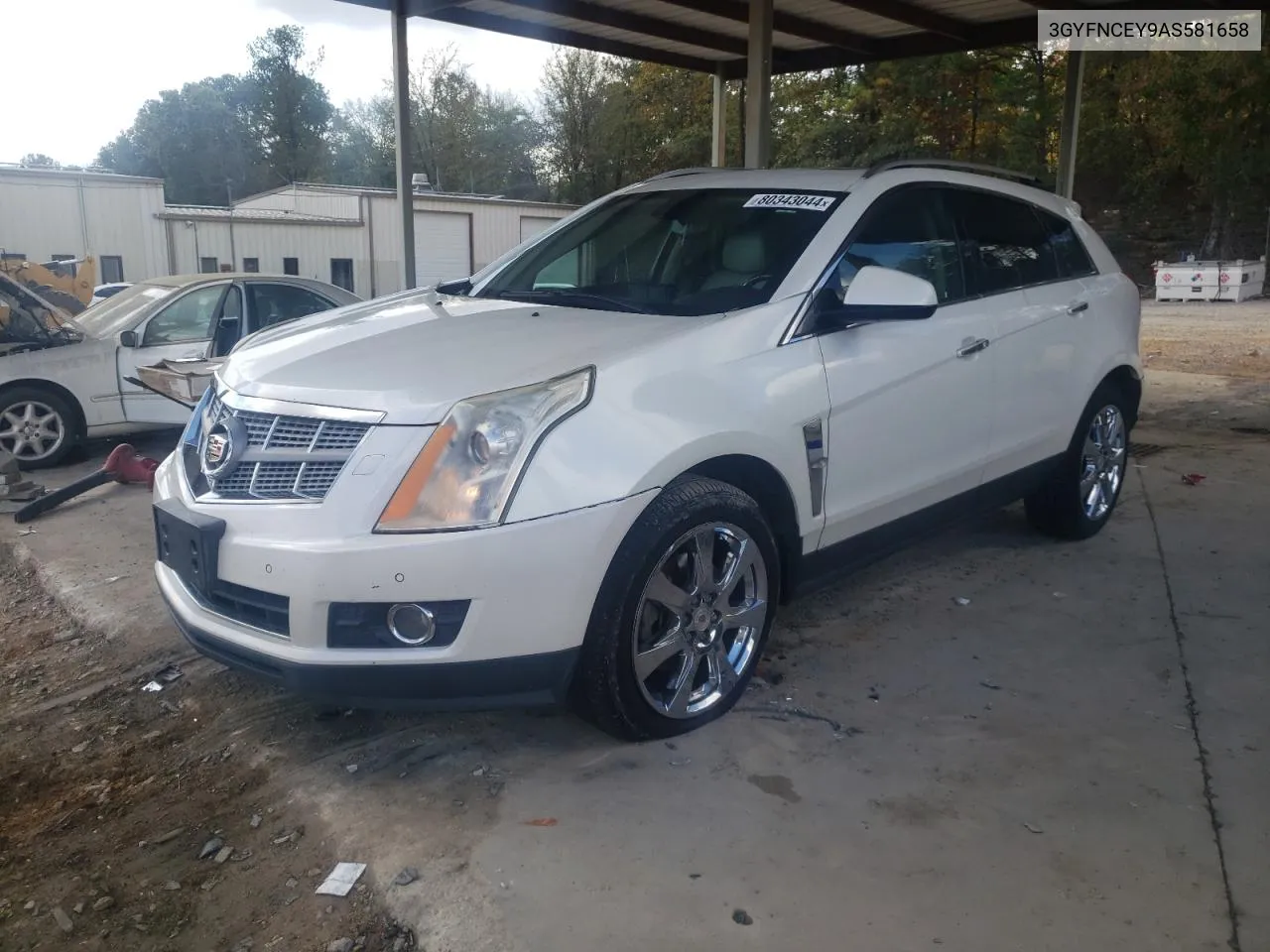 2010 Cadillac Srx Premium Collection VIN: 3GYFNCEY9AS581658 Lot: 80343044