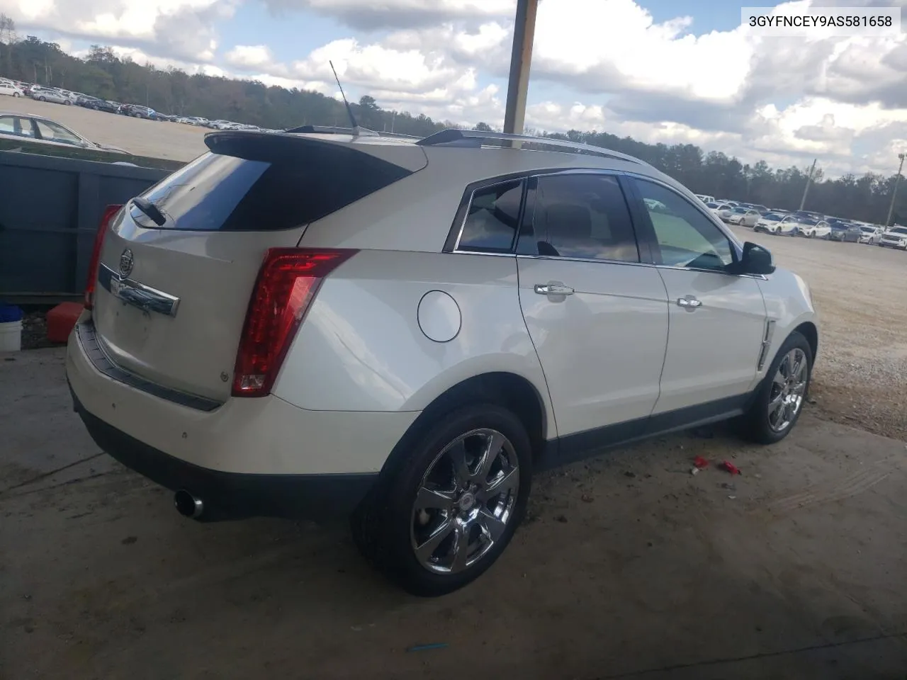 2010 Cadillac Srx Premium Collection VIN: 3GYFNCEY9AS581658 Lot: 80343044