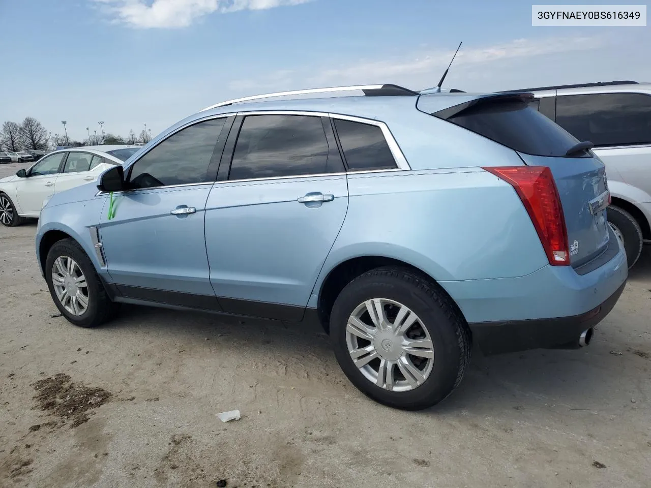 3GYFNAEY0BS616349 2011 Cadillac Srx Luxury Collection