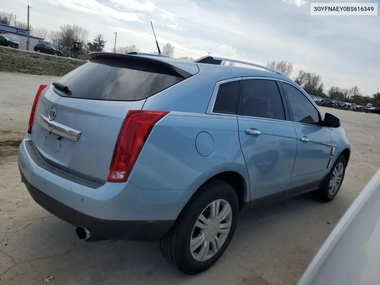 3GYFNAEY0BS616349 2011 Cadillac Srx Luxury Collection