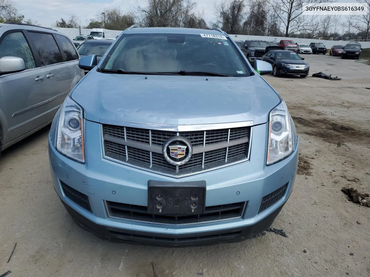 3GYFNAEY0BS616349 2011 Cadillac Srx Luxury Collection