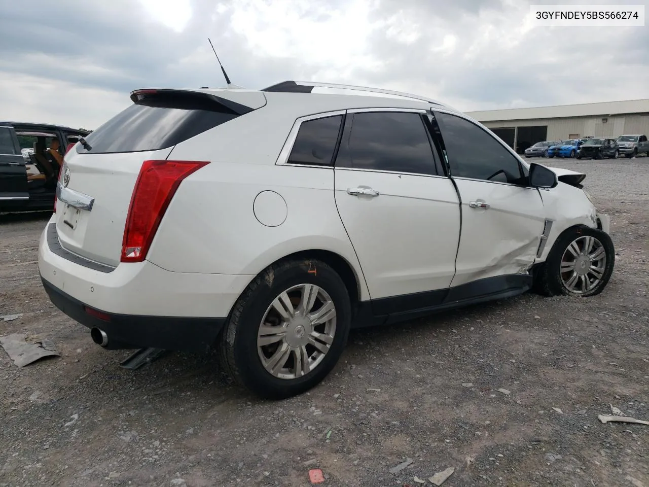 3GYFNDEY5BS566274 2011 Cadillac Srx Luxury Collection