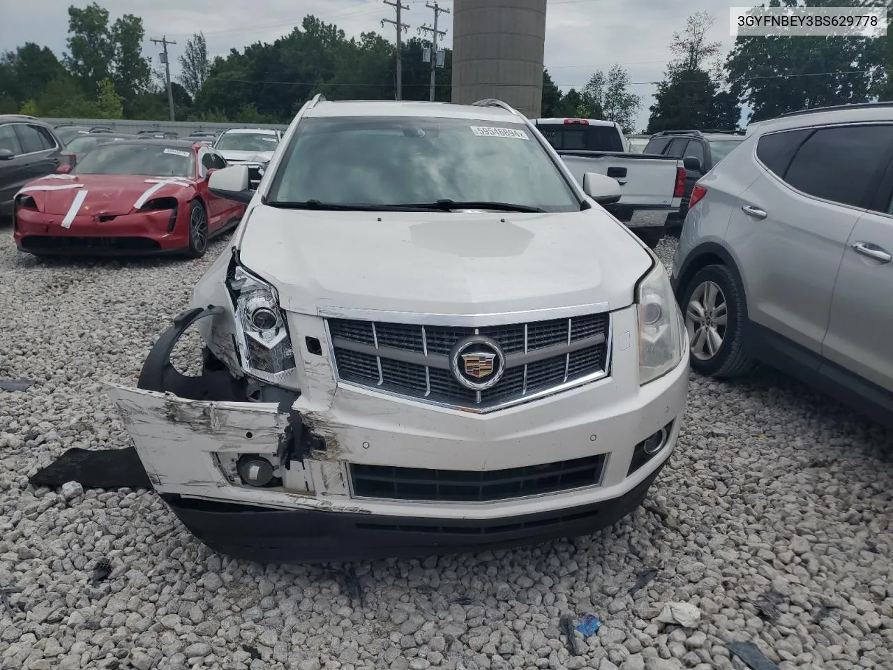 3GYFNBEY3BS629778 2011 Cadillac Srx Performance Collection