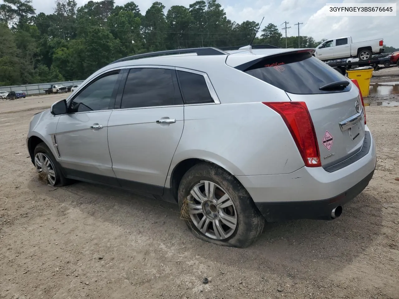 2011 Cadillac Srx VIN: 3GYFNGEY3BS676645 Lot: 61930904