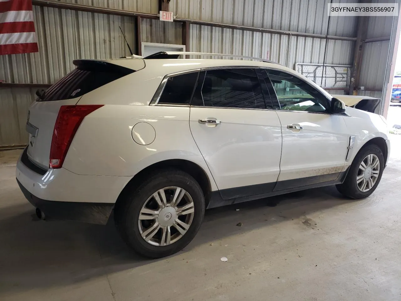 2011 Cadillac Srx Luxury Collection VIN: 3GYFNAEY3BS556907 Lot: 62409514