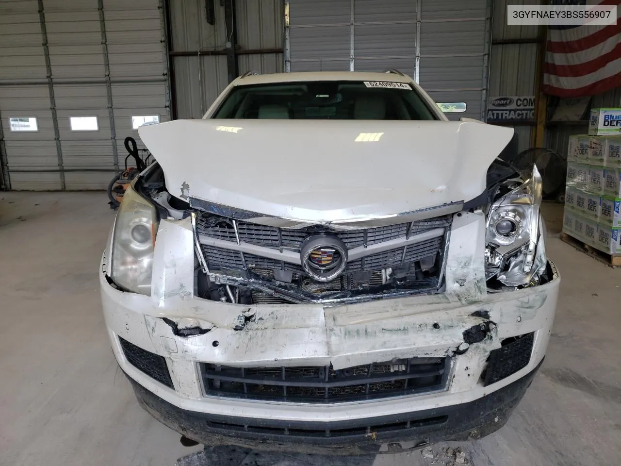 2011 Cadillac Srx Luxury Collection VIN: 3GYFNAEY3BS556907 Lot: 62409514