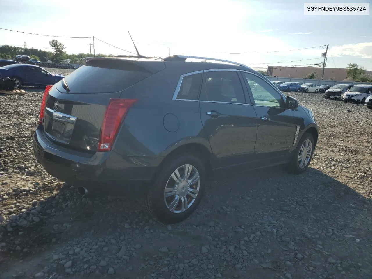 2011 Cadillac Srx Luxury Collection VIN: 3GYFNDEY9BS535724 Lot: 62489644