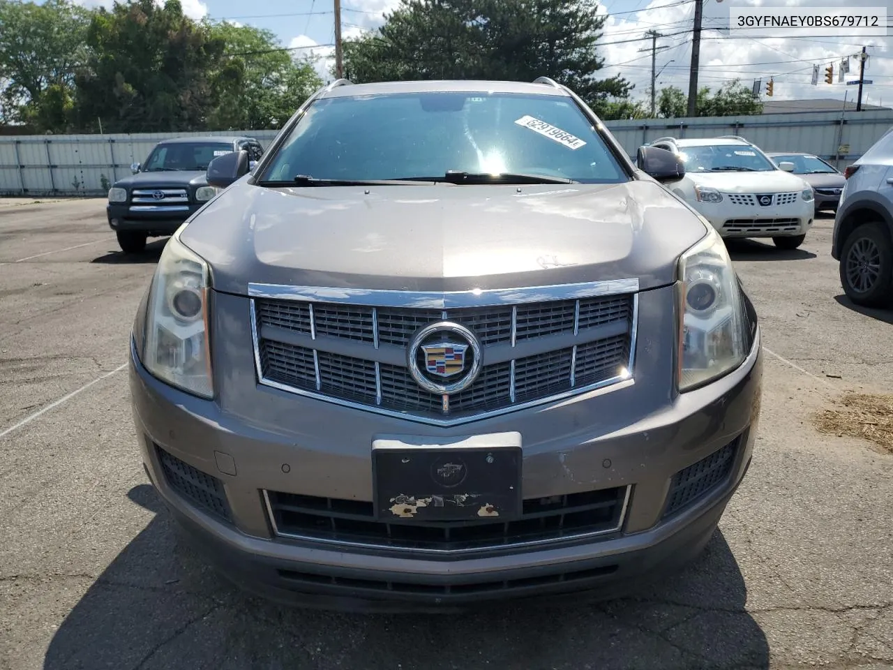 2011 Cadillac Srx Luxury Collection VIN: 3GYFNAEY0BS679712 Lot: 62919664