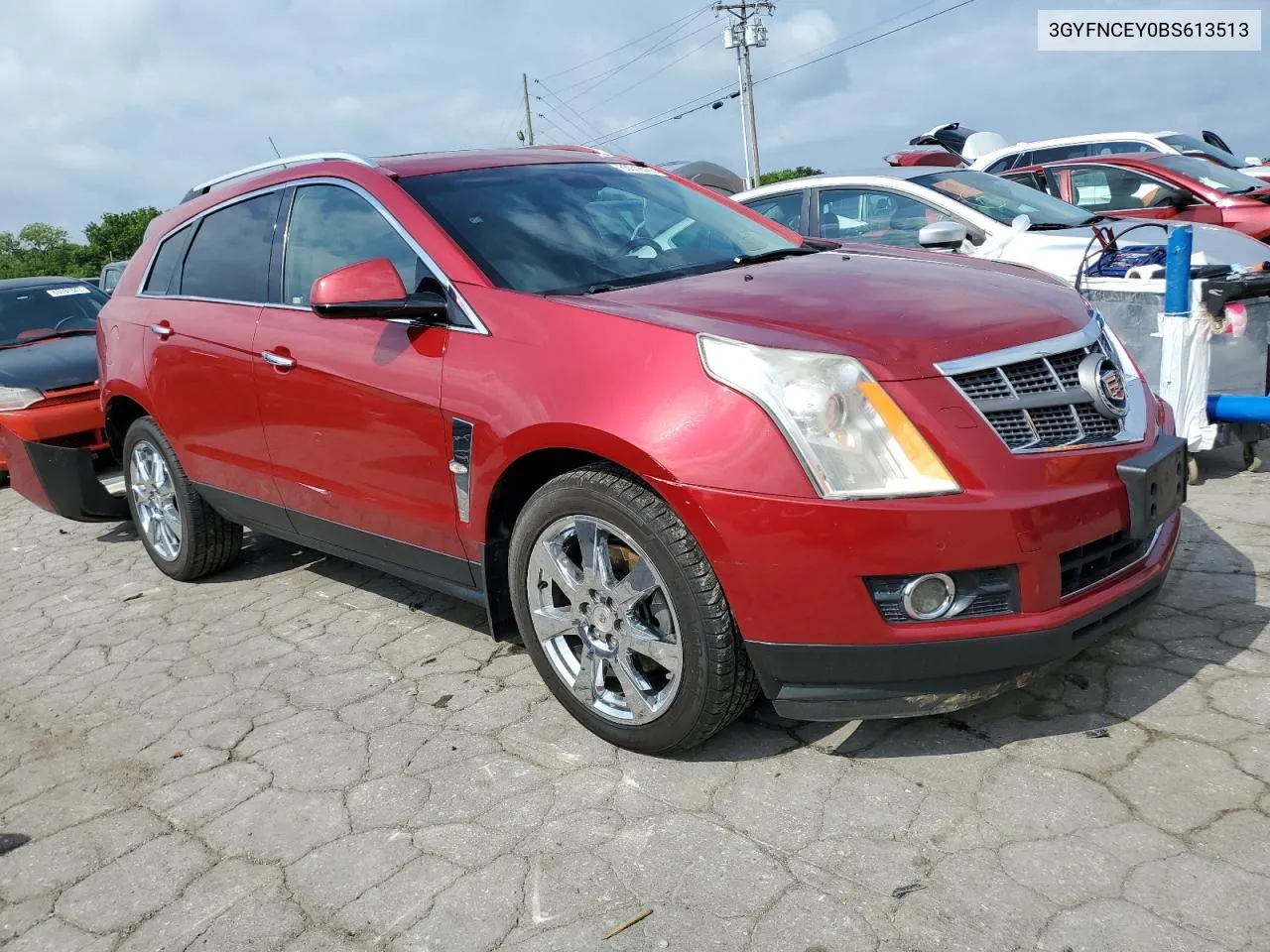 2011 Cadillac Srx Premium Collection VIN: 3GYFNCEY0BS613513 Lot: 63018493