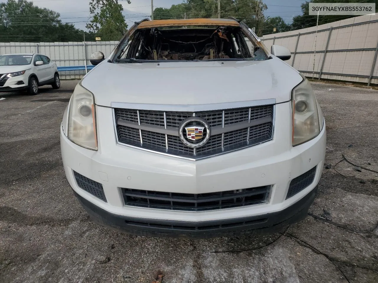 2011 Cadillac Srx Luxury Collection VIN: 3GYFNAEYXBS553762 Lot: 63796294