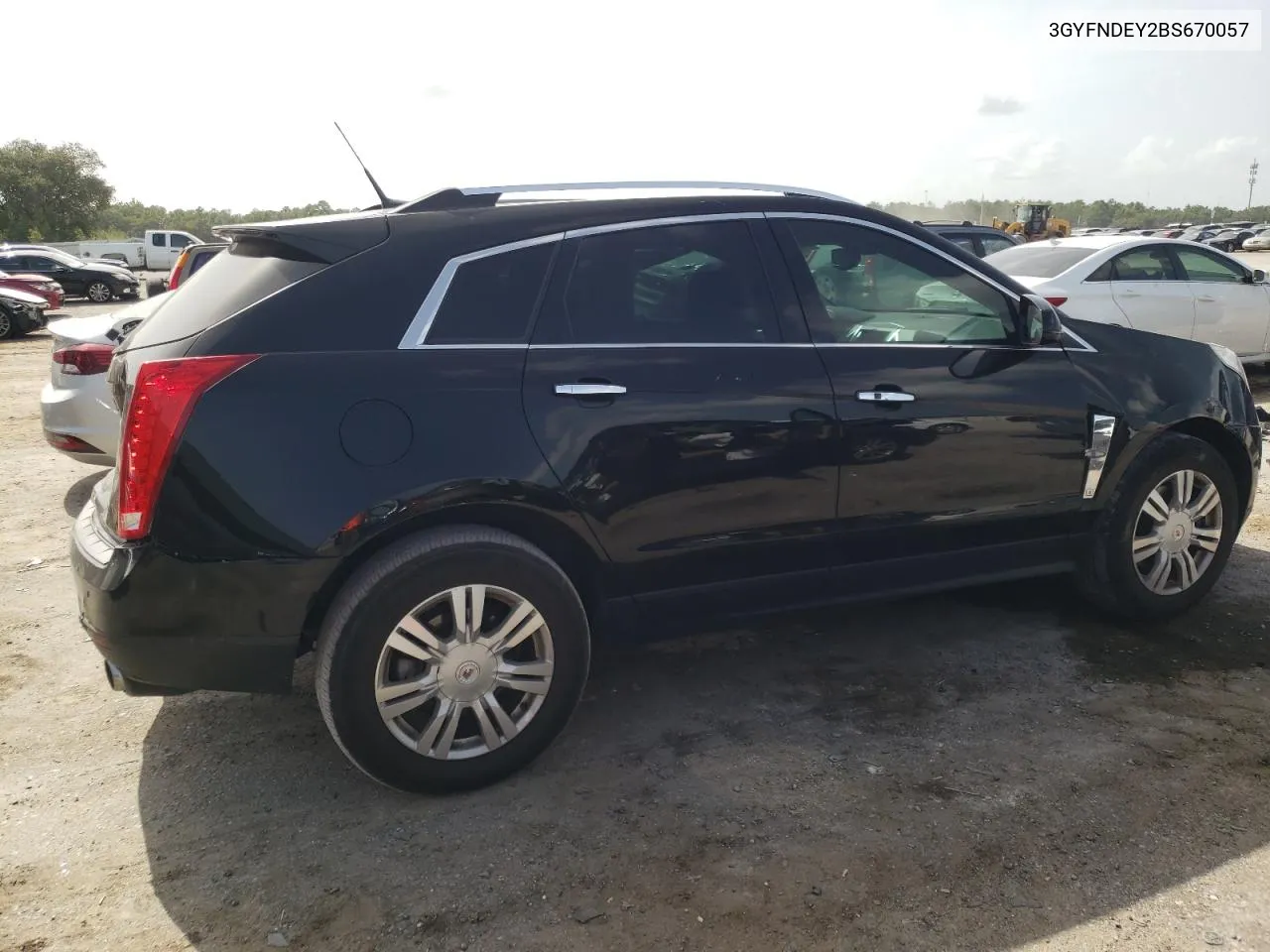 3GYFNDEY2BS670057 2011 Cadillac Srx Luxury Collection