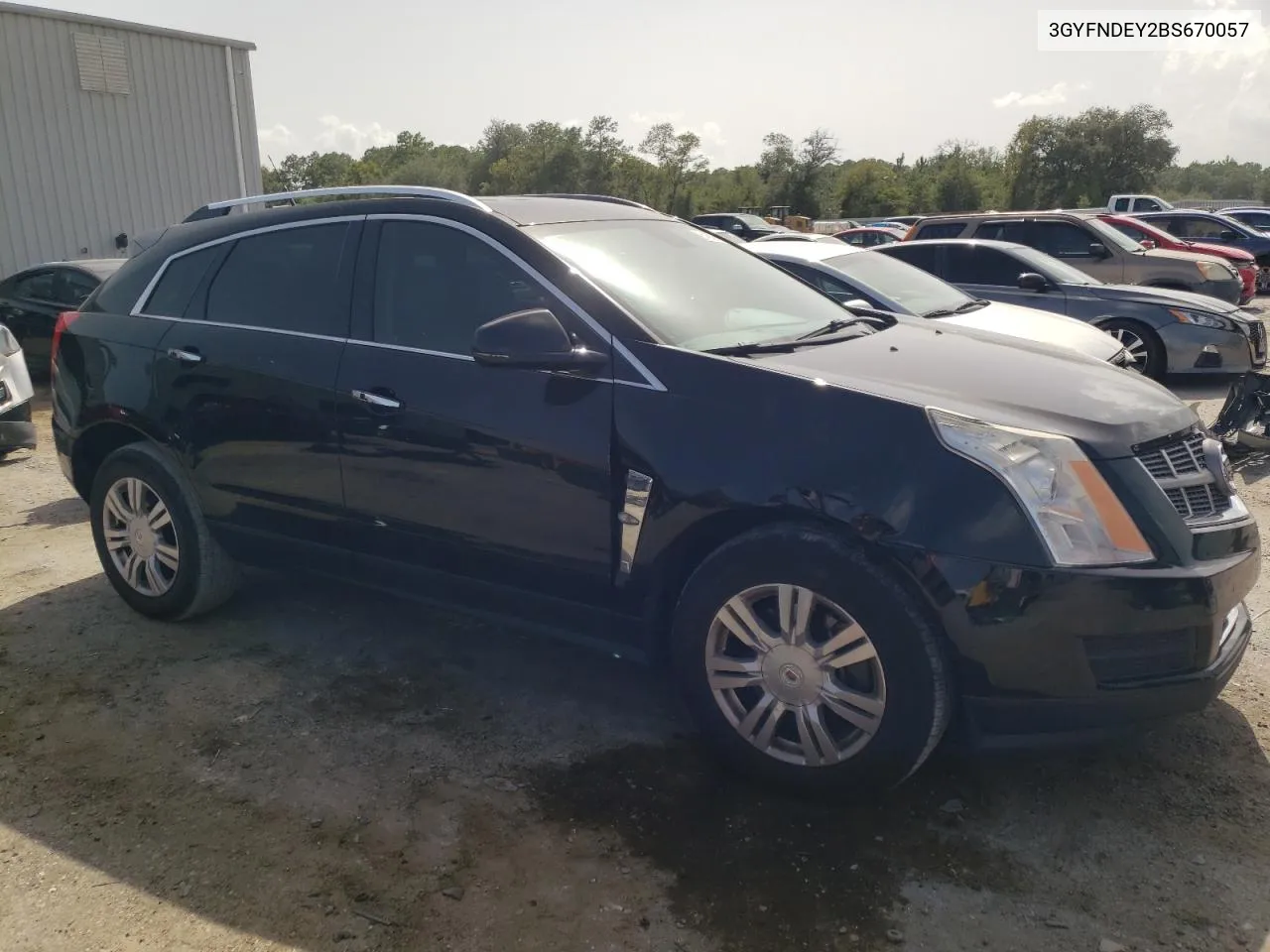 2011 Cadillac Srx Luxury Collection VIN: 3GYFNDEY2BS670057 Lot: 64608763