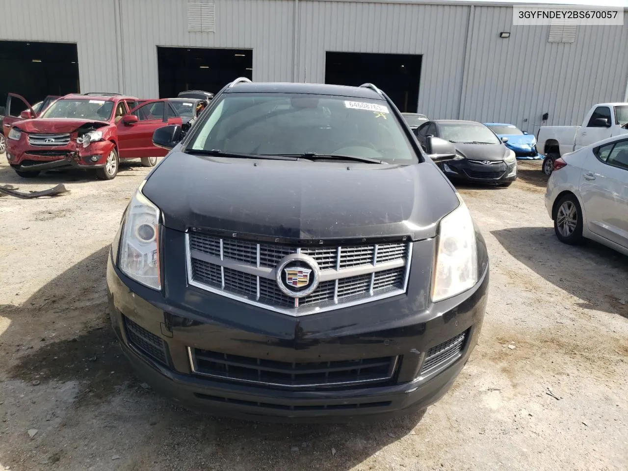 3GYFNDEY2BS670057 2011 Cadillac Srx Luxury Collection