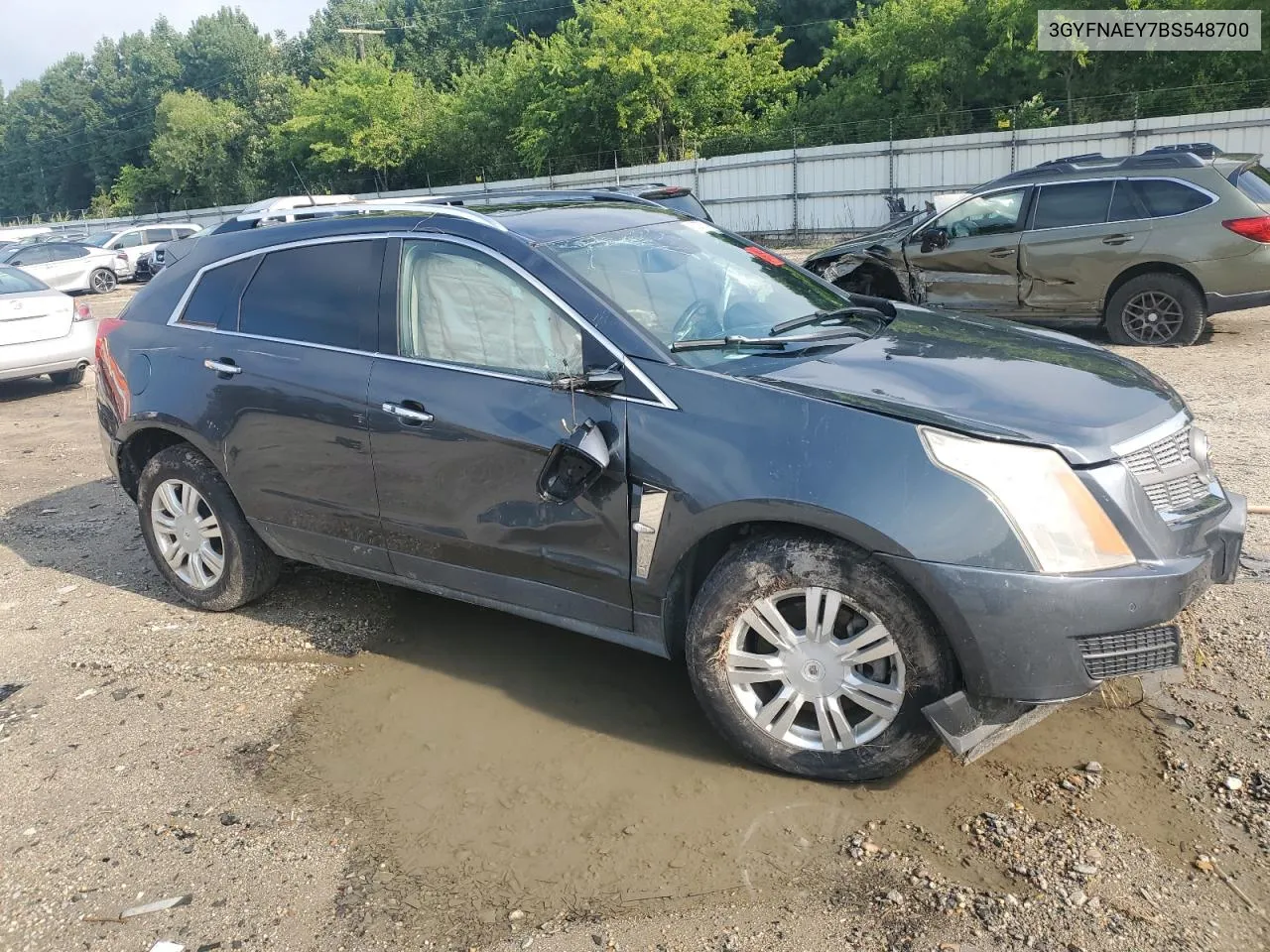 2011 Cadillac Srx Luxury Collection VIN: 3GYFNAEY7BS548700 Lot: 65275754