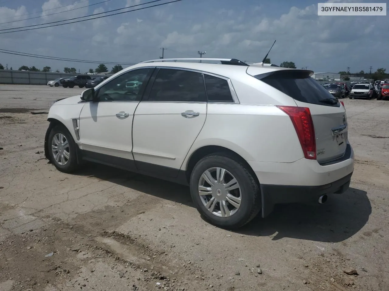 2011 Cadillac Srx Luxury Collection VIN: 3GYFNAEY1BS581479 Lot: 65584084