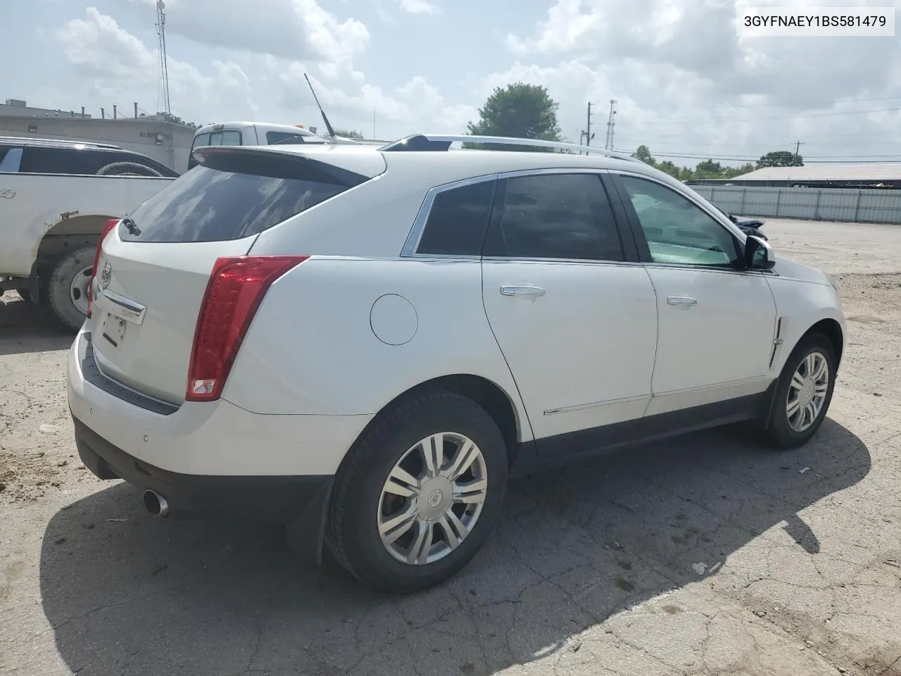 2011 Cadillac Srx Luxury Collection VIN: 3GYFNAEY1BS581479 Lot: 65584084