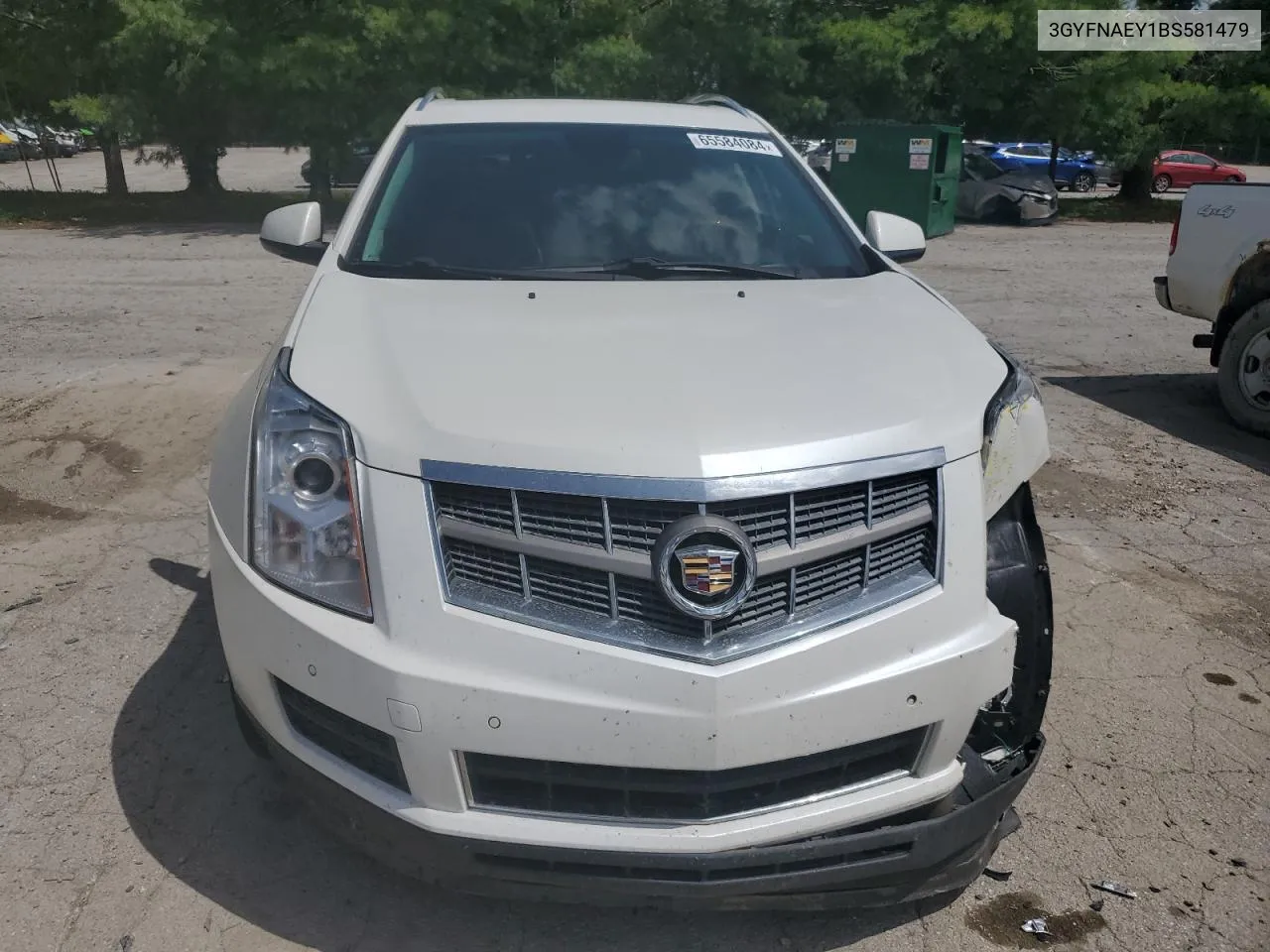 2011 Cadillac Srx Luxury Collection VIN: 3GYFNAEY1BS581479 Lot: 65584084