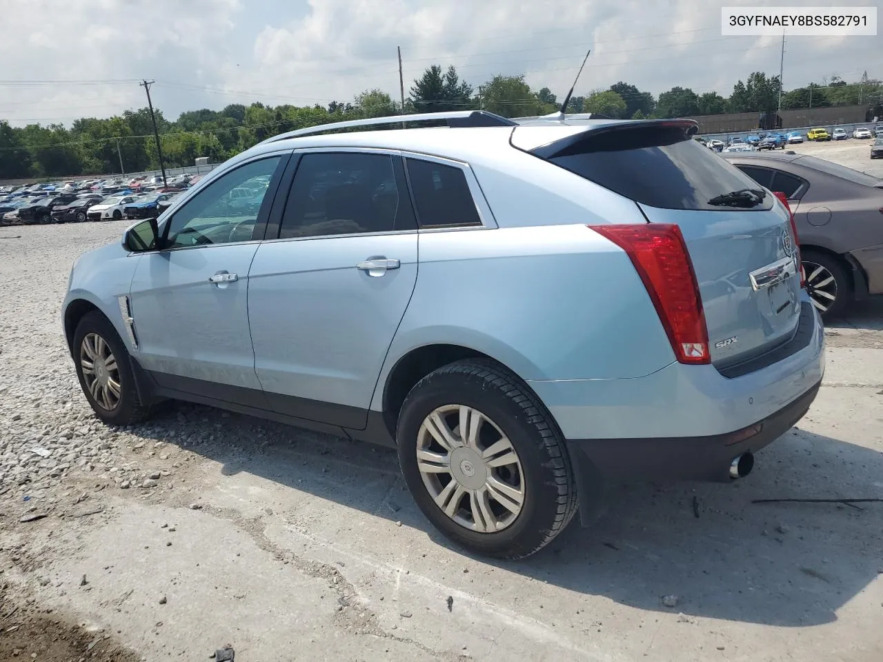 3GYFNAEY8BS582791 2011 Cadillac Srx Luxury Collection