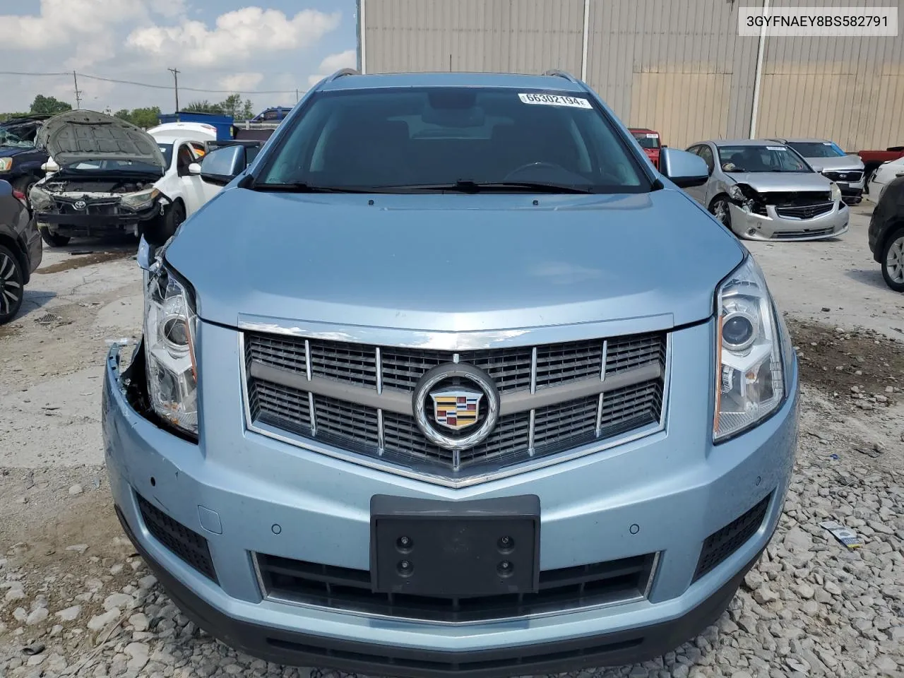 3GYFNAEY8BS582791 2011 Cadillac Srx Luxury Collection