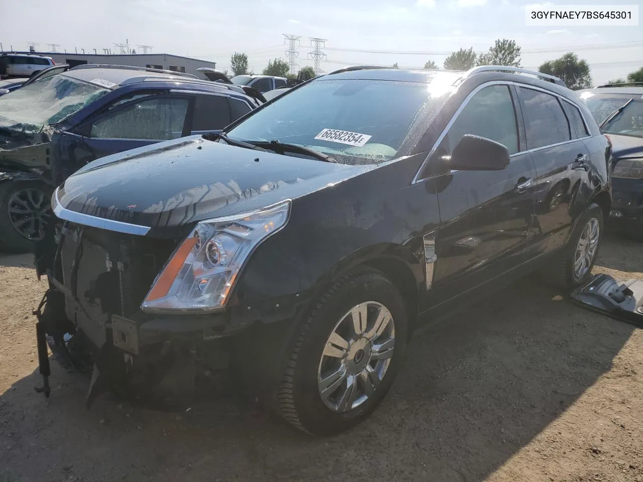 3GYFNAEY7BS645301 2011 Cadillac Srx Luxury Collection