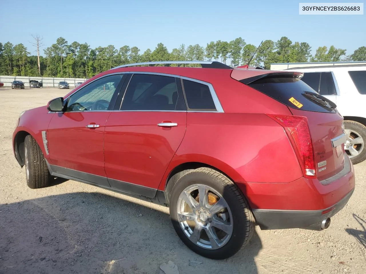 3GYFNCEY2BS626683 2011 Cadillac Srx Premium Collection