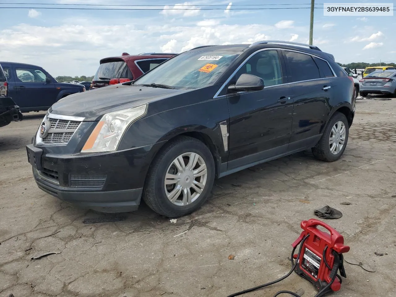 2011 Cadillac Srx Luxury Collection VIN: 3GYFNAEY2BS639485 Lot: 67935164